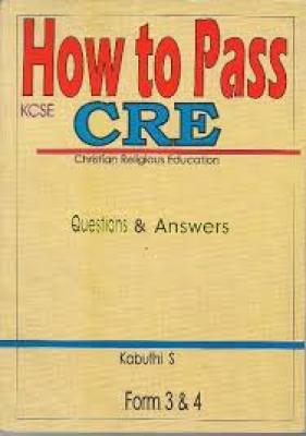 How To Pass 3 &amp; 4 Cre